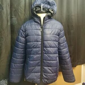 Bearpaw Woman's Puffer Jaket sz M blue